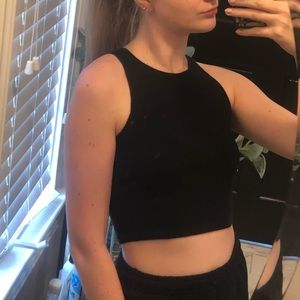Brandy Black Boyfriend Tank